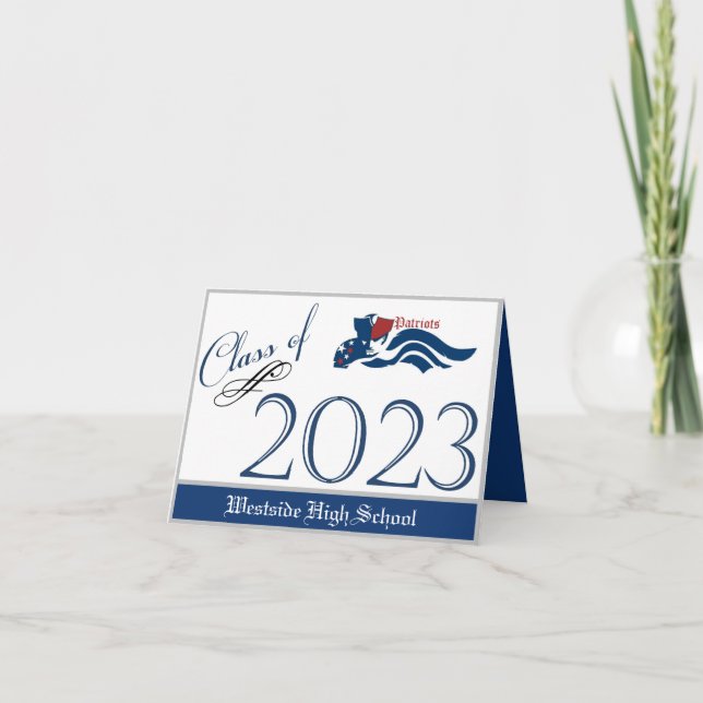 new Hanna Westside High School Folded Announcement (Front)