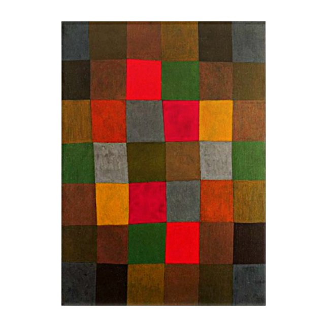 New Harmony, Paul Klee abstract art (Front)