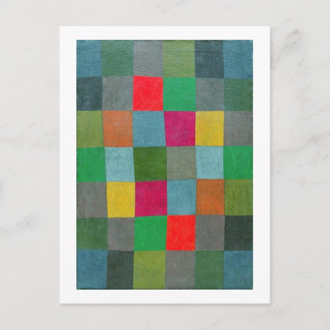 New Harmony, Paul Klee Postcard (Front)