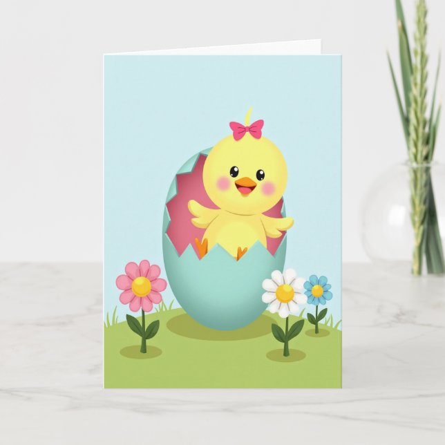 New Hatchling Arrival Announcement Card (Front)