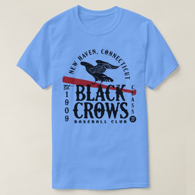 New Haven Black Crows T-Shirt (Design Front)