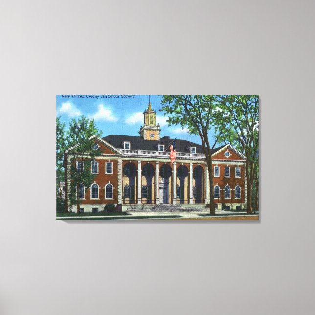 New Haven Colony Historical Society Canvas Print (Front)