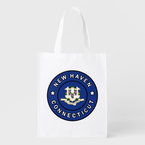 New Haven Connecticut Grocery Bag
