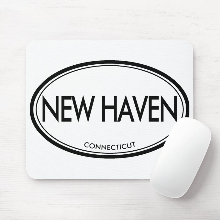 New Haven, Connecticut Mouse Pad