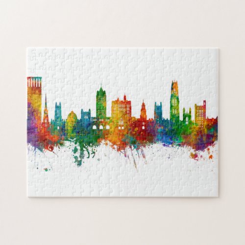 New Haven Connecticut Skyline Jigsaw Puzzle