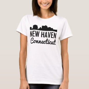 New Haven Connecticut Skyline T-Shirt