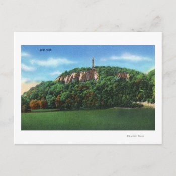 New Haven  Ctview Of East Rock Postcard by LanternPress at Zazzle