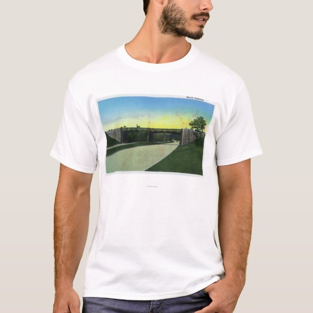 New Haven, CTView of Merritt Parkway T-Shirt (Front)