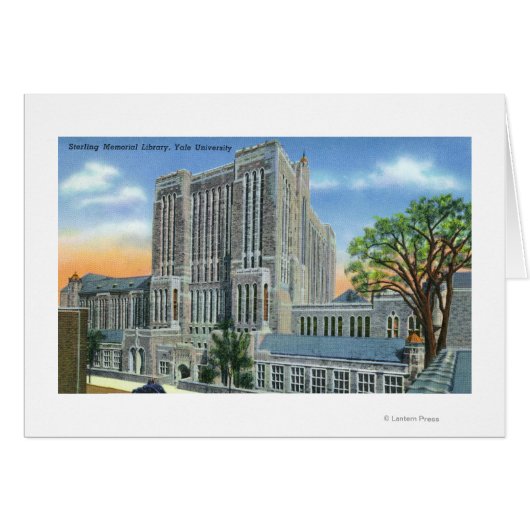 New Haven, CTYale U Sterling Memorial Library Cards (Front Horizontal)