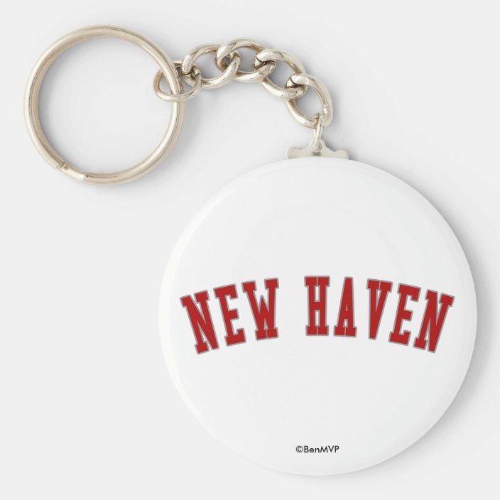 New Haven Keychain