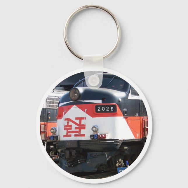 New Haven Railroad, C-DOT FL 9M 2026 Keychain (Front)