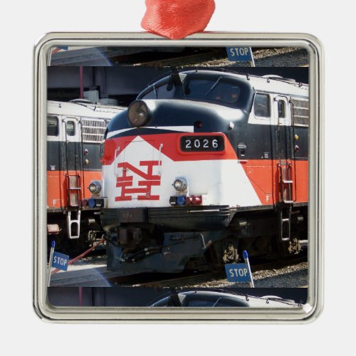 New Haven RailroadC_ DOT FL 9M 2026   Metal Ornament