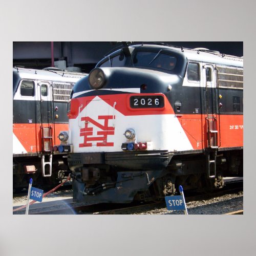 New Haven Railroad   C_ DOT  FL 9M 2026 Poster