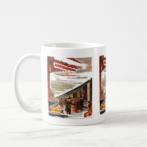 New Haven Railroad Christmas 1947      Coffee Mug