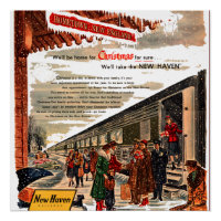 New Haven Railroad Christmas 1947
