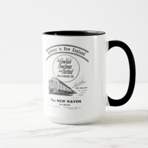 New Haven Railroad-Gateway to New England 1950 Mug
