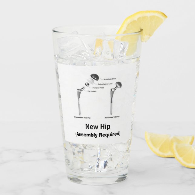 New Hip - Assembly Required Glass (Back Ice)