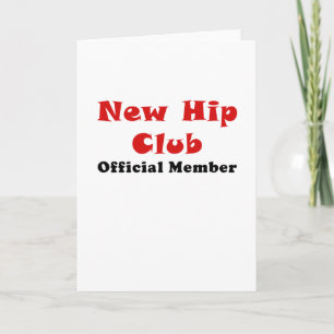 New Hip Club Official Member Card