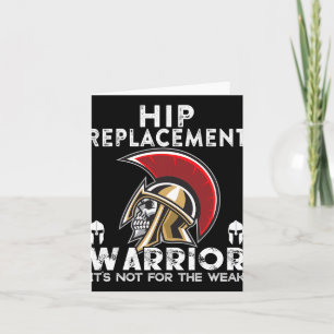 New Hip Replacement Men Women Warrior Awareness Gi Card