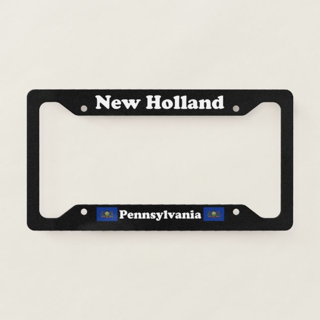 New Holland PA - LPF License Plate Frame (Front)