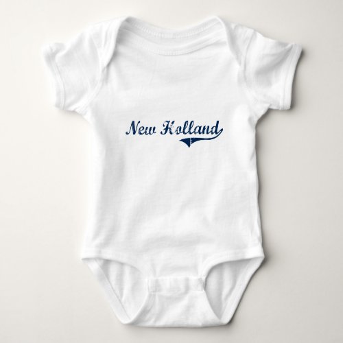 New Holland Pennsylvania Classic Design Baby Bodysuit