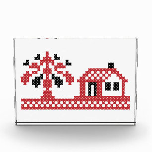 New home acrylic award