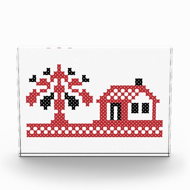 New home acrylic award (Front)