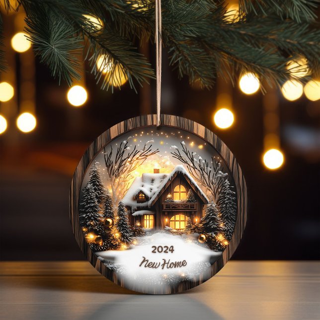 New Home Acrylic Ornament Christmas Gift (Creator Uploaded)