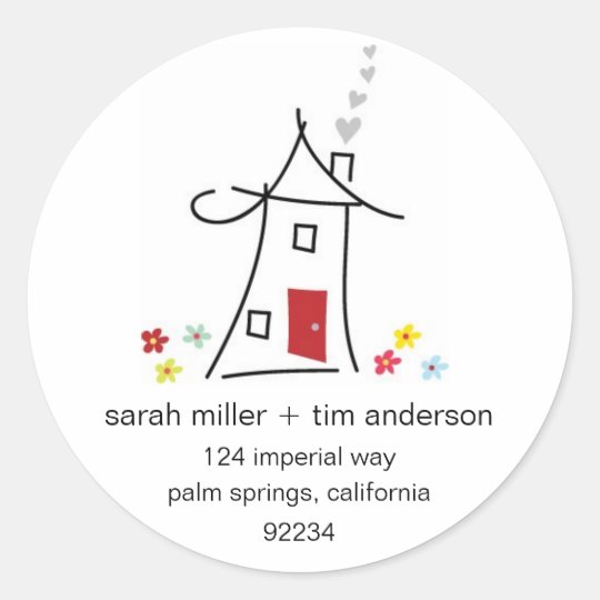 New Home Address Labels