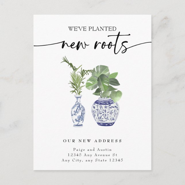 New Home Address Postcard (Front)