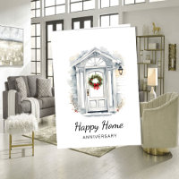 New Home Anniversary Card | Real Estate Agent