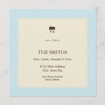 New Home Announcement by simplysostylish at Zazzle