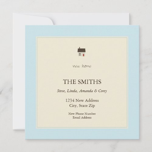 new home personalized announcements