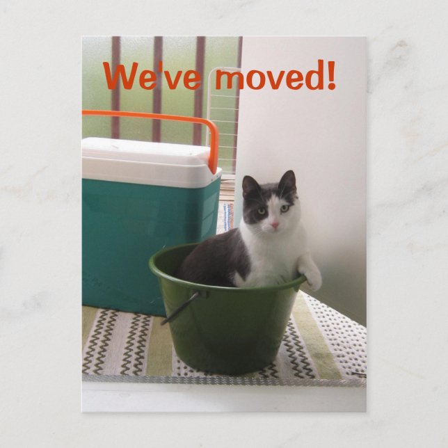 New Home Announcement Postcard (Front)