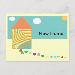 New Home Announcement Postcard