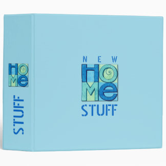 New Home Avery Binder
