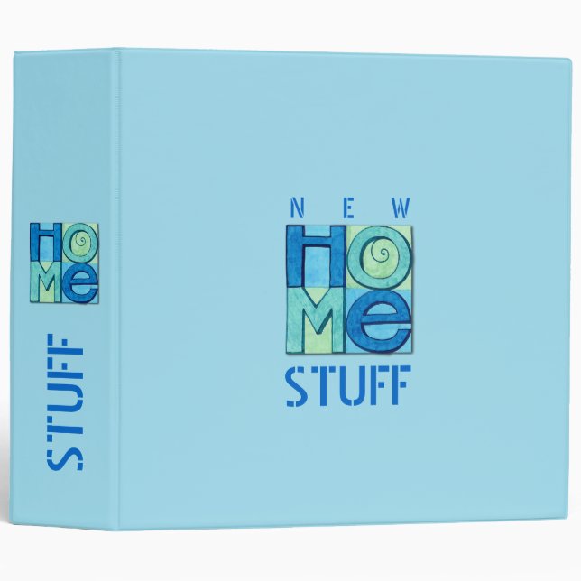 New Home Avery Binder (Front/Spine)