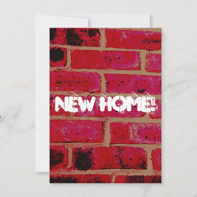 New home card (Front)