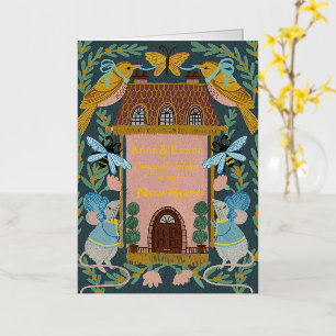  New Home Card – Whimsical Cottage-Inspired Design