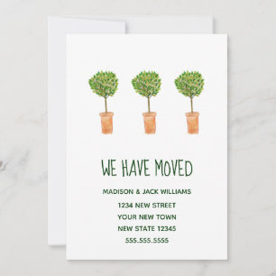 New Home   Change of address   Moving Announcement