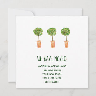 New Home Change of address Moving Announcement