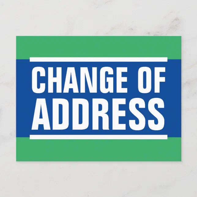 New home change of address moving postcards Zazzle