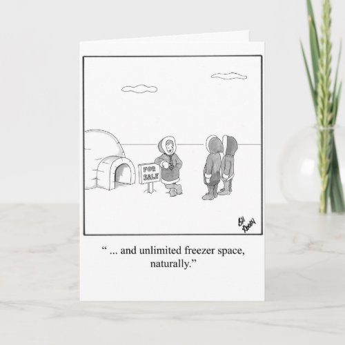 New Home Congratulations Humor Greeting Card