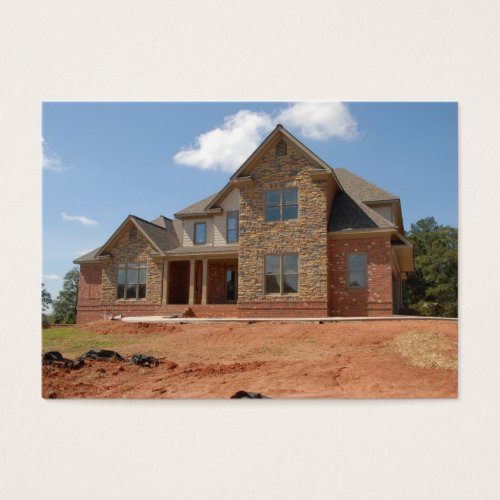 New Home Construction Business Card