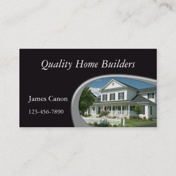 New Home Construction Business Card by Lasting__Impressions at Zazzle