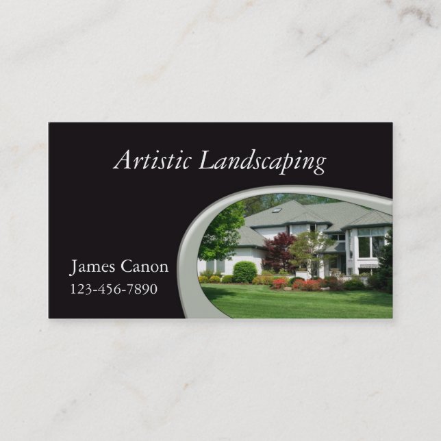 New Home Construction Business Card (Front)