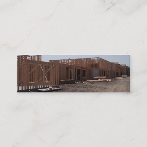 New Home Construction Business Card Templates