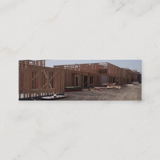 Customizable New Home Construction Business Card Templates