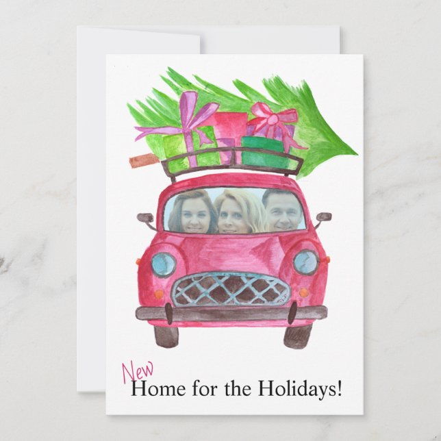 New Home customizable photo card (Front)