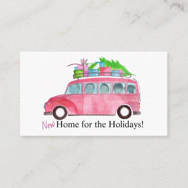 New Home customizable photo card (Front)